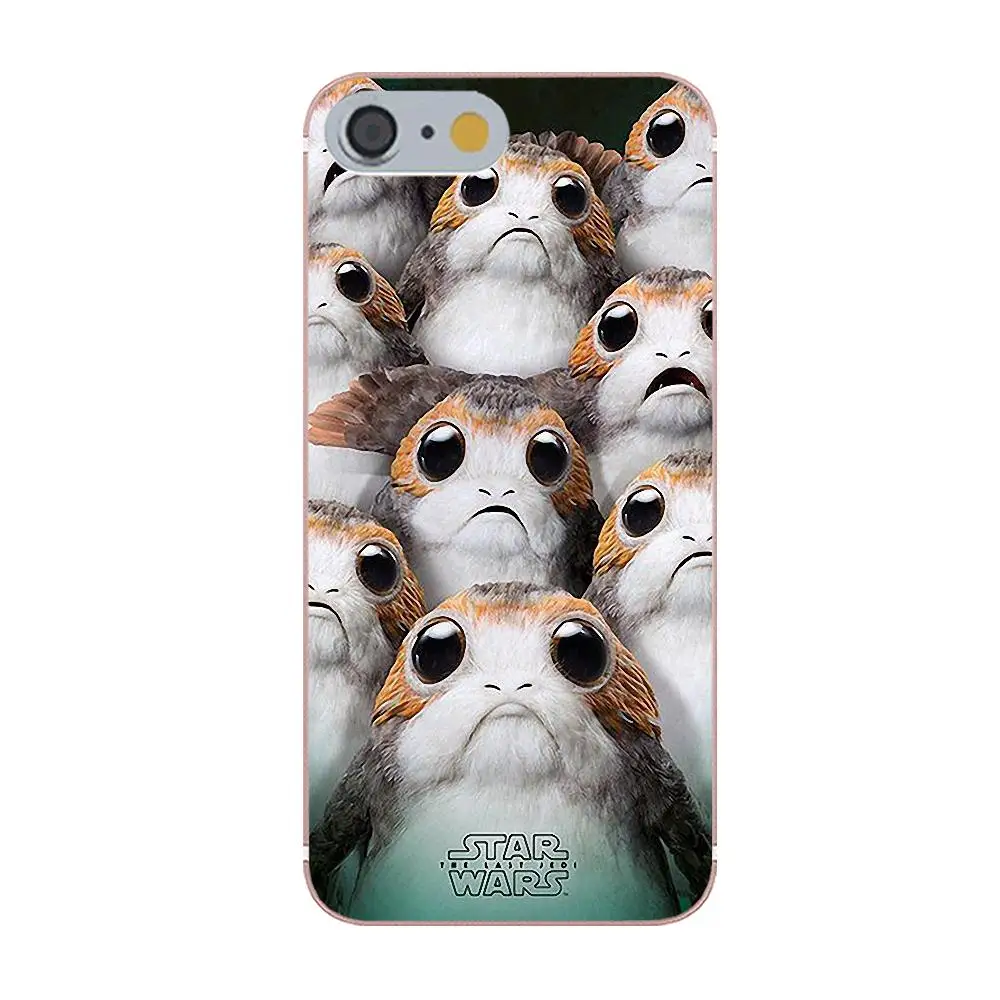 Tpwxnx Soft TPU Mobile Phone Cases For LG G2 G3 mini spirit G4 G5 G6 K4 K7 K8 K10 2017 V10 V20 V30 Star Wars The Last Jedi Porgs | Мобильные