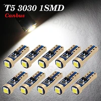 10x super bright 3030 smd t5 canbus error free instrument speedo gauge cluster led lights bulb for acura mdx rdx rl tl tsx zdx