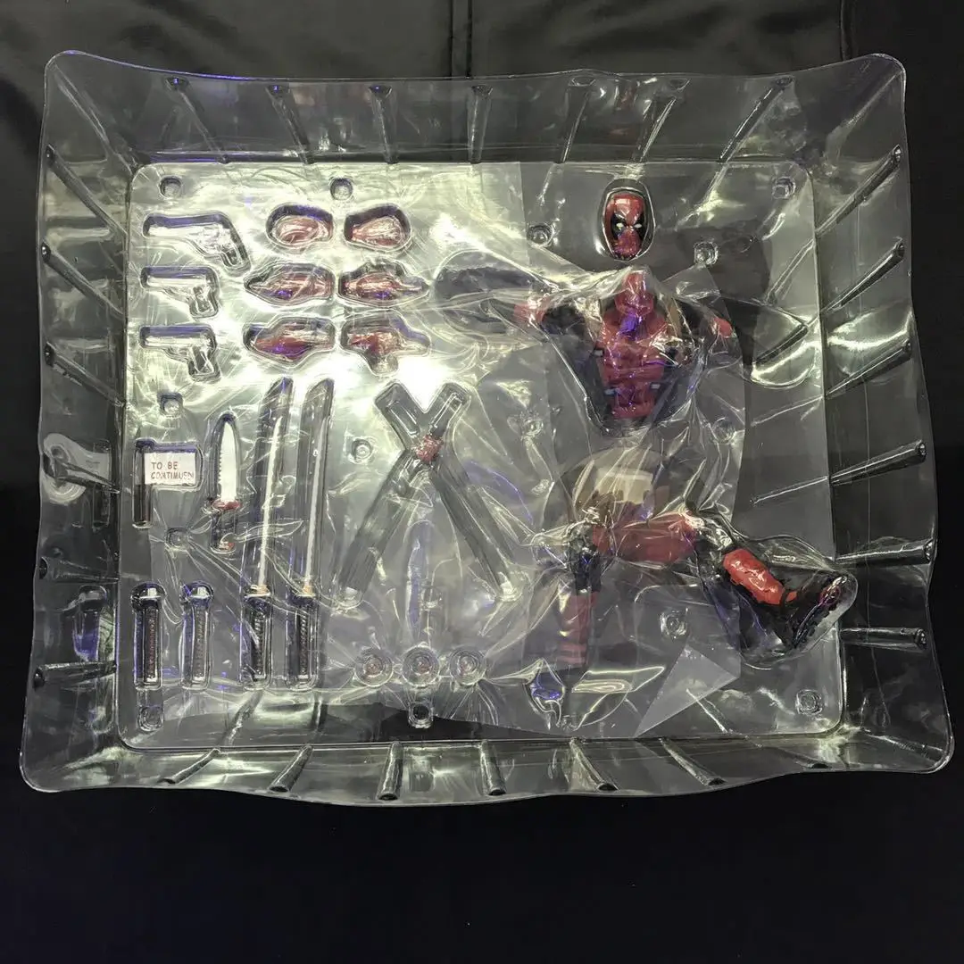 23 см Marvel X-Men бегущая фигурка Дэдпул куклы игрушки ПВХ Коллекционная модель H539 |