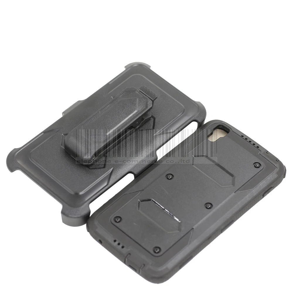 Сверхмощный армированный Чехол-кобура с зажимом для ремня и подставкой на 360