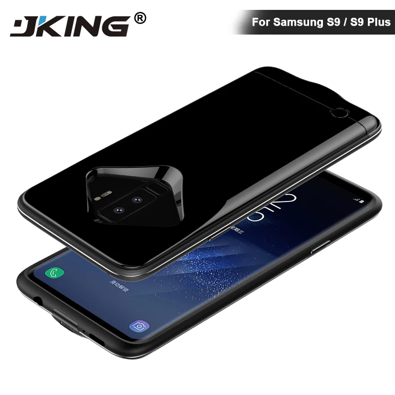 JKing 5200 мАч Расширенный телефон Батарея чехол зарядки для Samsung Galaxy S9/S9Plus + металл