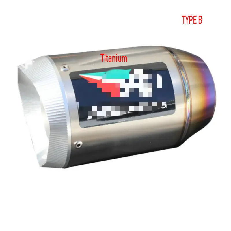 MOKALI customized motorcycle exhaust Titanium muffler stainless steel escapement motocross escape z750 fz6 crf 230 cb400 S1000RR