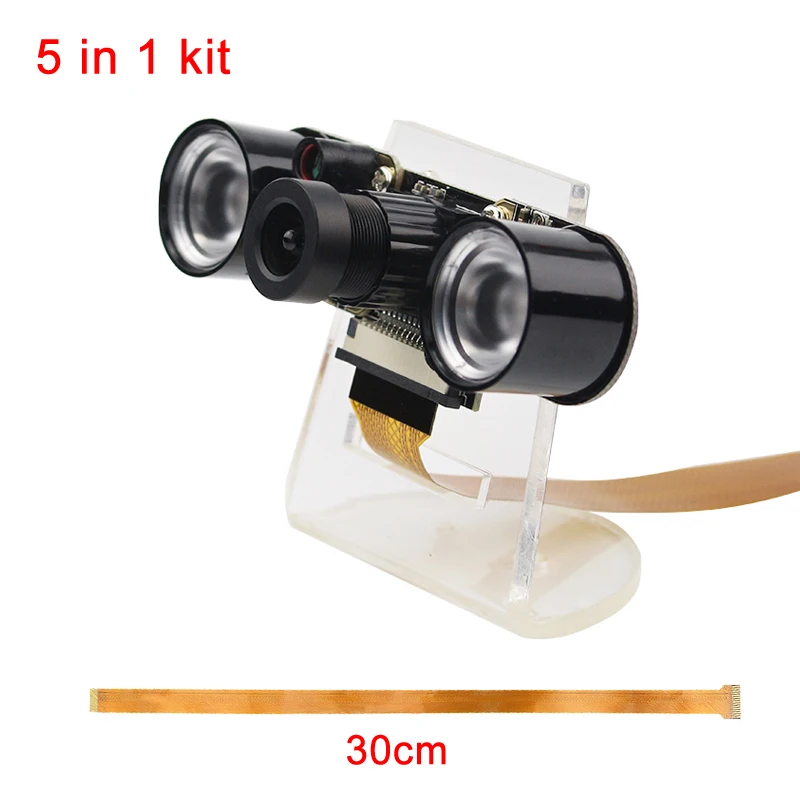 5 мегапиксельная Raspberry Pi Zero W с ночным фокусным расстоянием регулируемая камера +