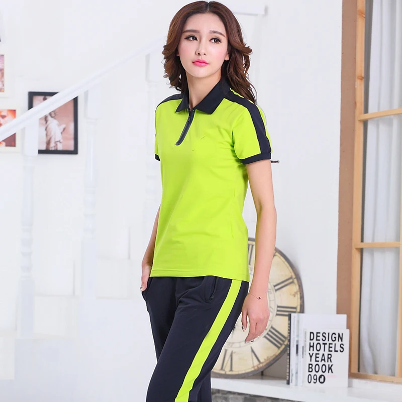 Lisyee 2018 новая пара костюм спортивный Бег на открытом воздухе рубашки поло цвет Хит