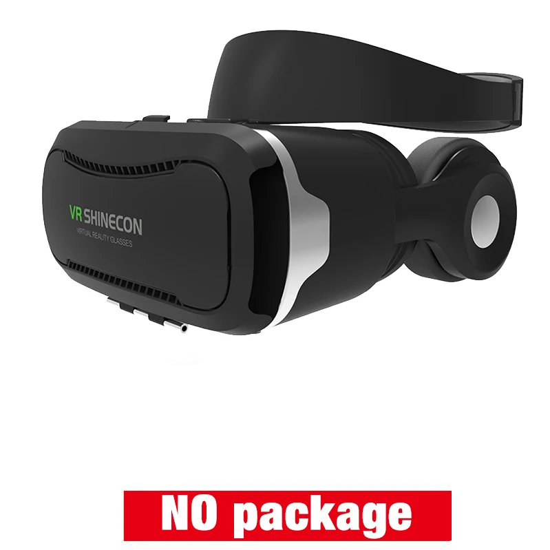 OptionsC VR shinecon 4,0 3D очки виртуальной реальности очки VR BOX 2,0 google картон с гарнитурой для 4,3-6,0 дюймового смартфона - Цвет: OptionsC