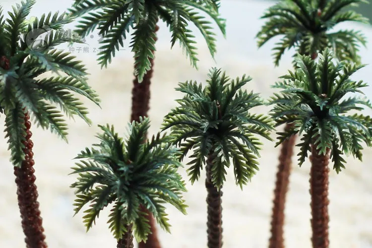 Новый стиль кокосовое дерево Сказочный Сад миниатюрные гномы моховые террариумы