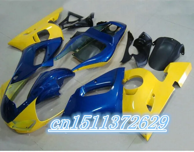 Dor желтый синий обтекатель боди наборы для YZF R6 1998 2002 1999 2000 2001 D|fairing kit|r6 fairing kit2000 r6