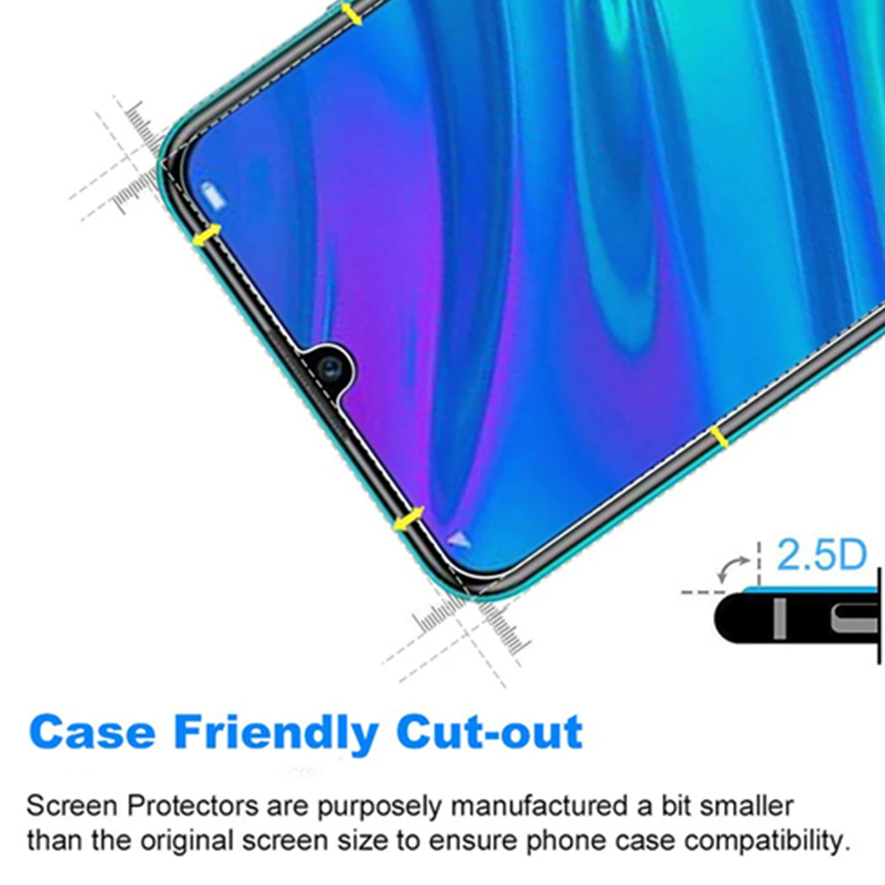 Закаленное стекло для Huawei P Smart Защита экрана 2019 p smart Plus 9h защитная стеклянная