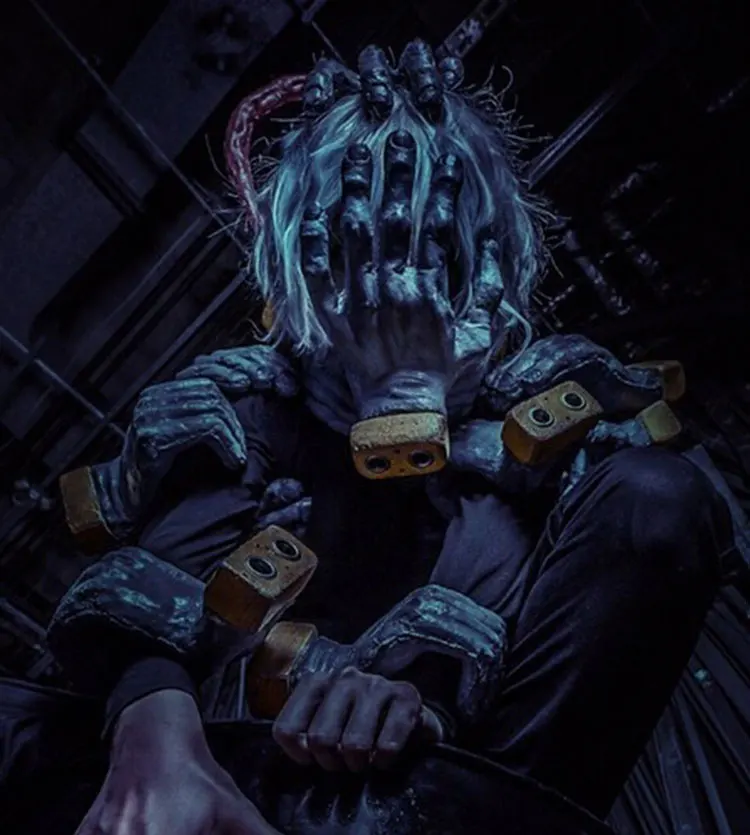 HSIU, новинка, высокое качество, Tomura Shigaraki, косплей, парик, My Hero Academy, костюм для игры, парики, костюмы на Хэллоуин, волосы
