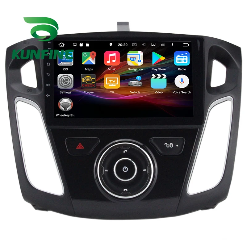 Octa Core 4GB RAM 64GB ROM Android 9.0 Car DVD GPS Multimedia Player Stereo for FORD Focus 2012 Radio Headunit Device Wifi | Автомобили и