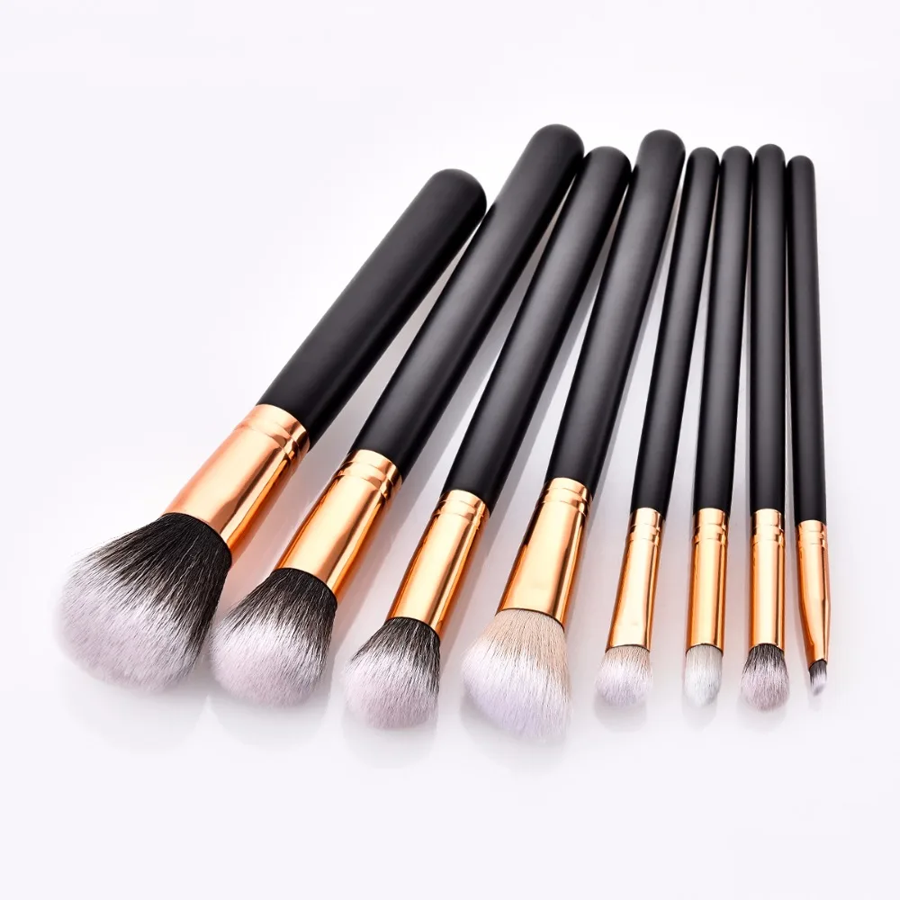 Модная основа профессиональный консилер кисти для макияжа шелковая галерея