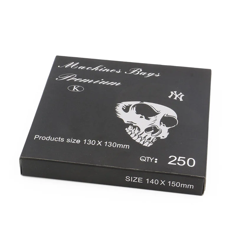 Одноразовые Сумки для татуировок 250 шт. пластиковые чехлы поставки