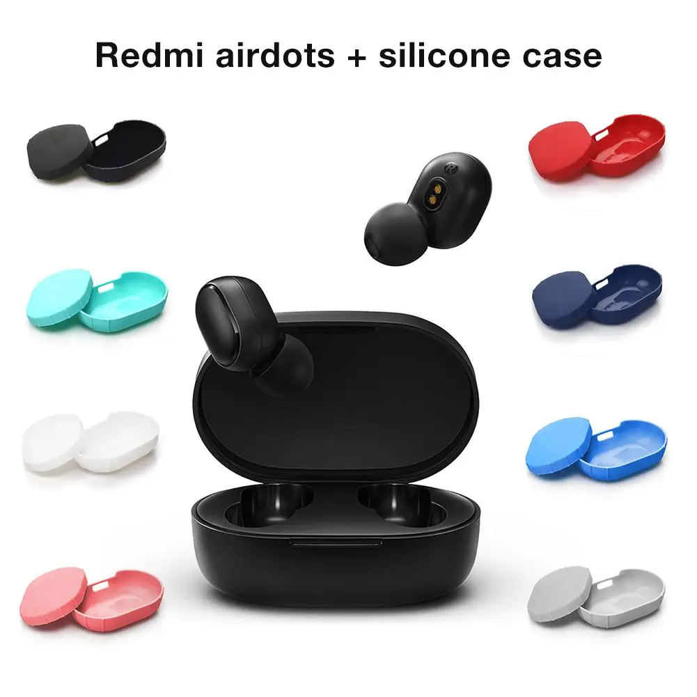 Силиконовый чехол для зарядного устройства Xiaomi Airdots версия защитный Redmi