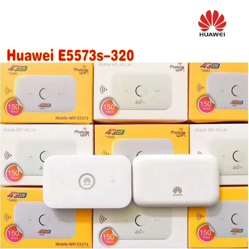 Разблокированный Wi-Fi роутер Huawei e5573 4G с батареей 1500 мАч Мобильный E5573 3G Pro + 2