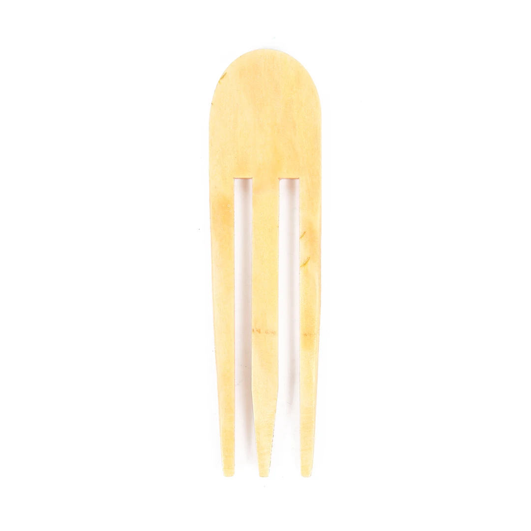 YULUCH Wooden Fork Hair Comb for Retro African Ethnic Fashion Woman Wood Pop Accessories Girl Gifts | Украшения и аксессуары