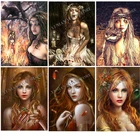 Алмазная вышивка 5D сделай сам, живопись из страз, художественная мозаика, наборы для вышивки крестиком, ремесло, картина с квадратными сверлами