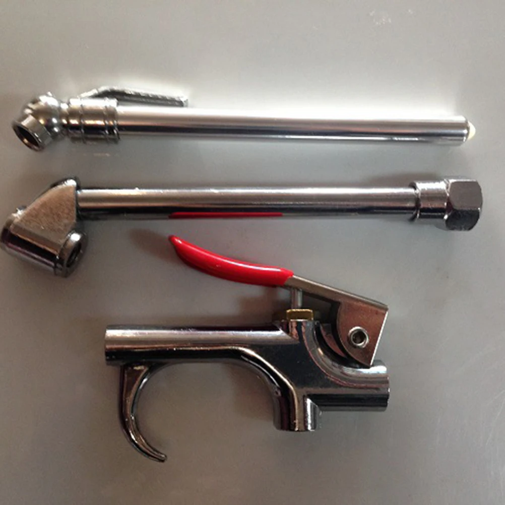 17 шт. пневматический инструмент компрессор выдувной Пистолет патрон аксессуар