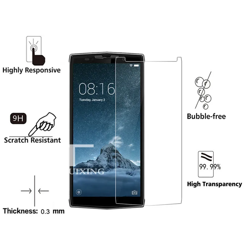 Закаленное стекло 9H Для Doogee BL9000 5 99 дюйма защита для экрана защитная стеклянная