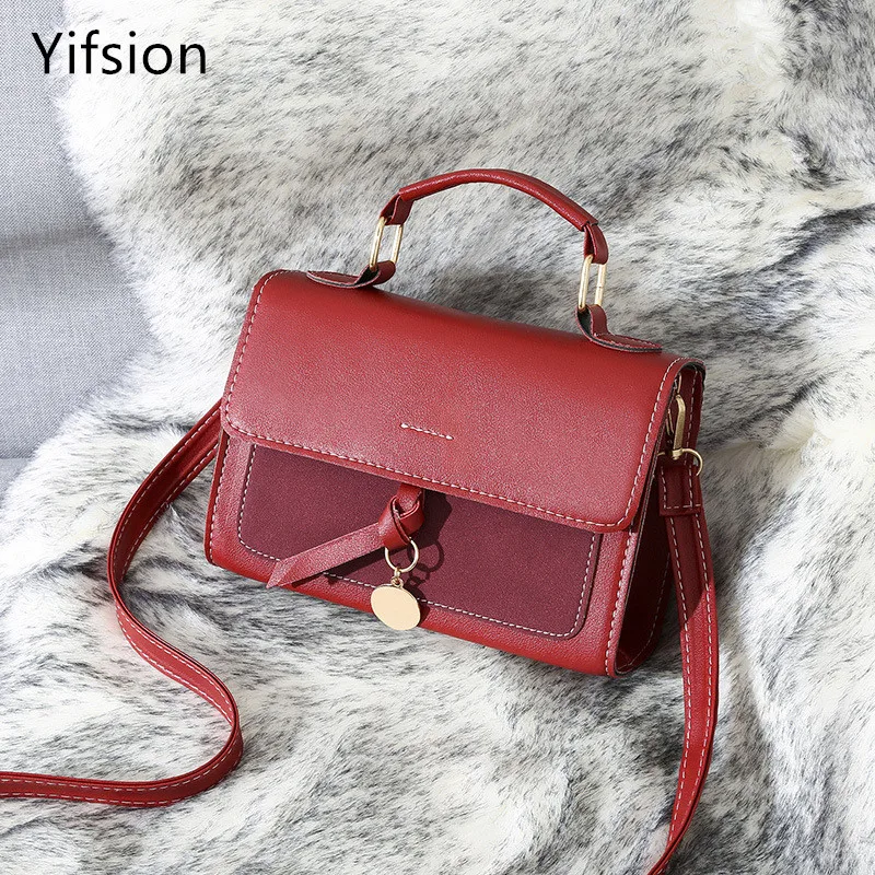 Модная женская сумка офисные вечерние женские модные 2019 однотонные новые