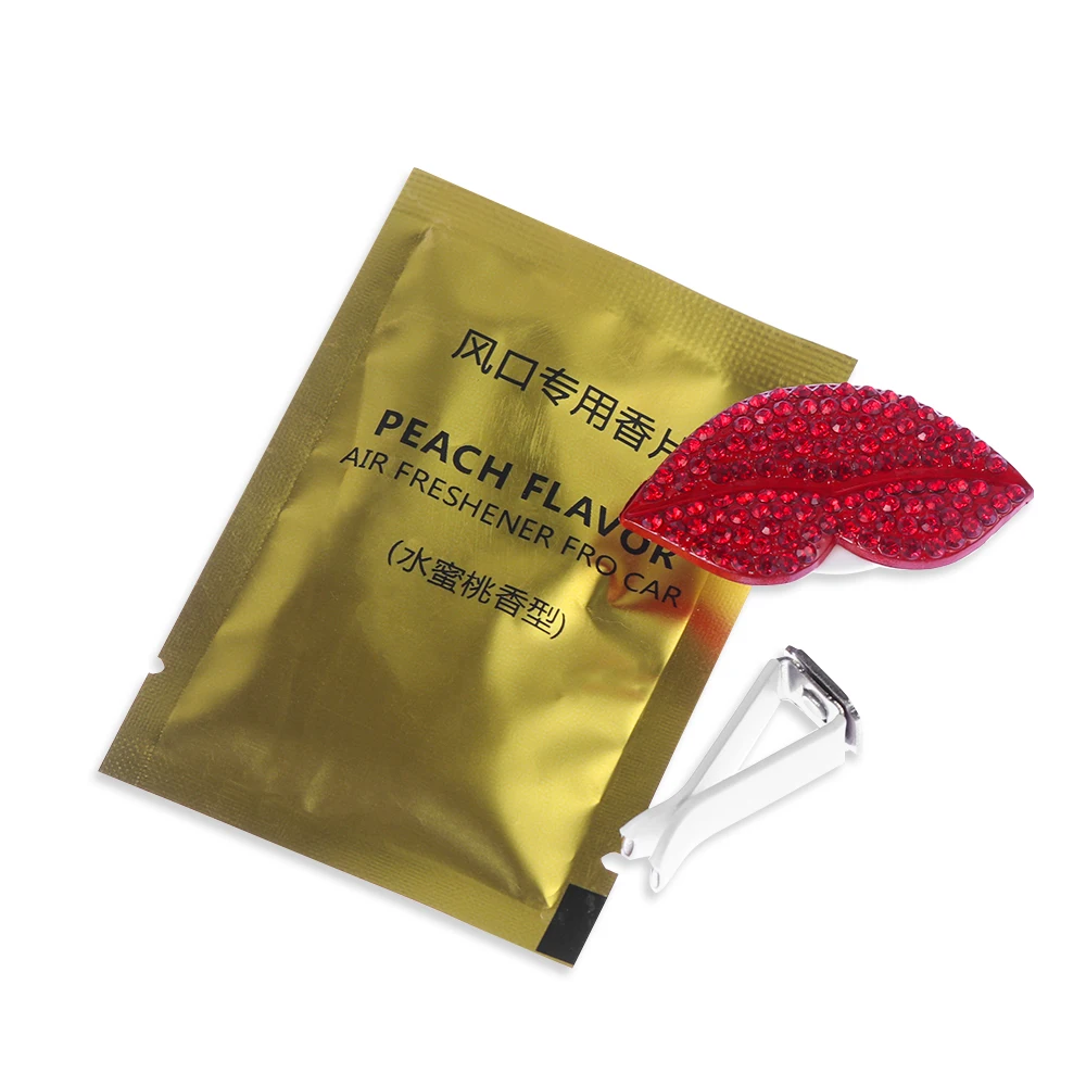 Автомобильный освежитель воздуха с блестками пикантные женские туфли рисунком в