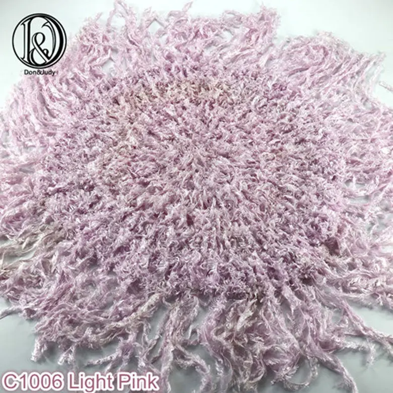 C1006 Light pink Акриловое одеяло ручной работы с кисточками, круглое одеяло, реквизит для фотосъемки новорожденных - Цвет: C1006 Light pink