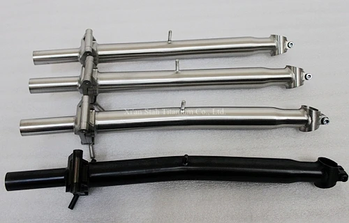 Титановый Ti3AL2.5V складной шток трубки S / M матовая/глянцевая поверхность с болтом