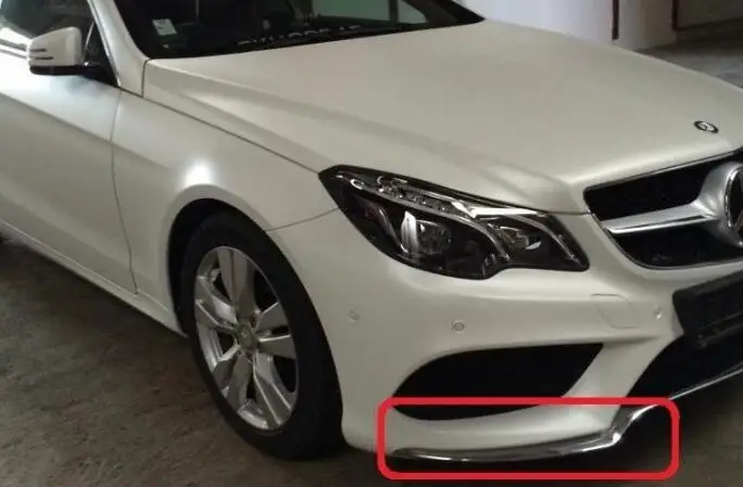 Передний бампер с правой и нижней хромированной обшивкой для Mercedes W207 E350 E400 2078850874