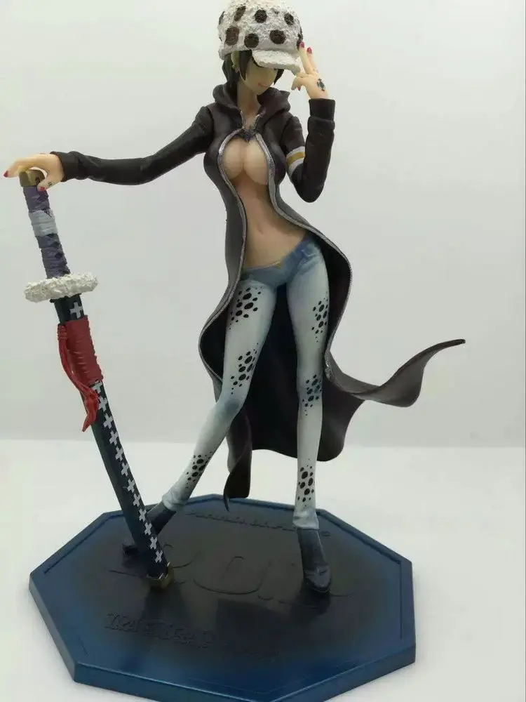 ONE PIECE Trafalgar Law портрет. Of. Пираты ПВХ цельная фигурка Аниме Зоро парусник снова
