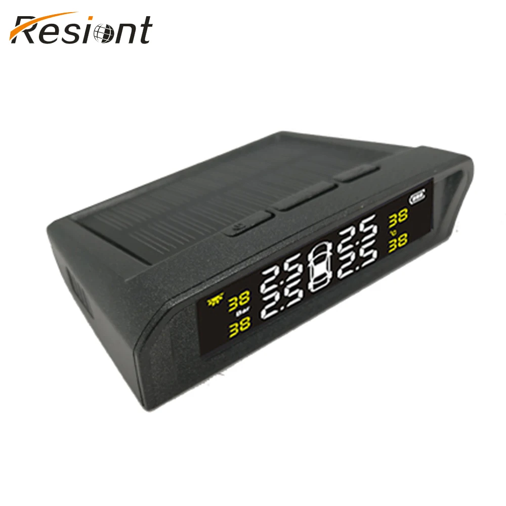 Умный автомобиль TPMS шин давление мониторинга системы Солнечный мощность зарядки