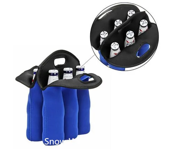 Неопрен SBR CR 6 бутылка вина сумка. Бесплатная доставка в AU|wine tote|neoprene wine bagneoprene bottle