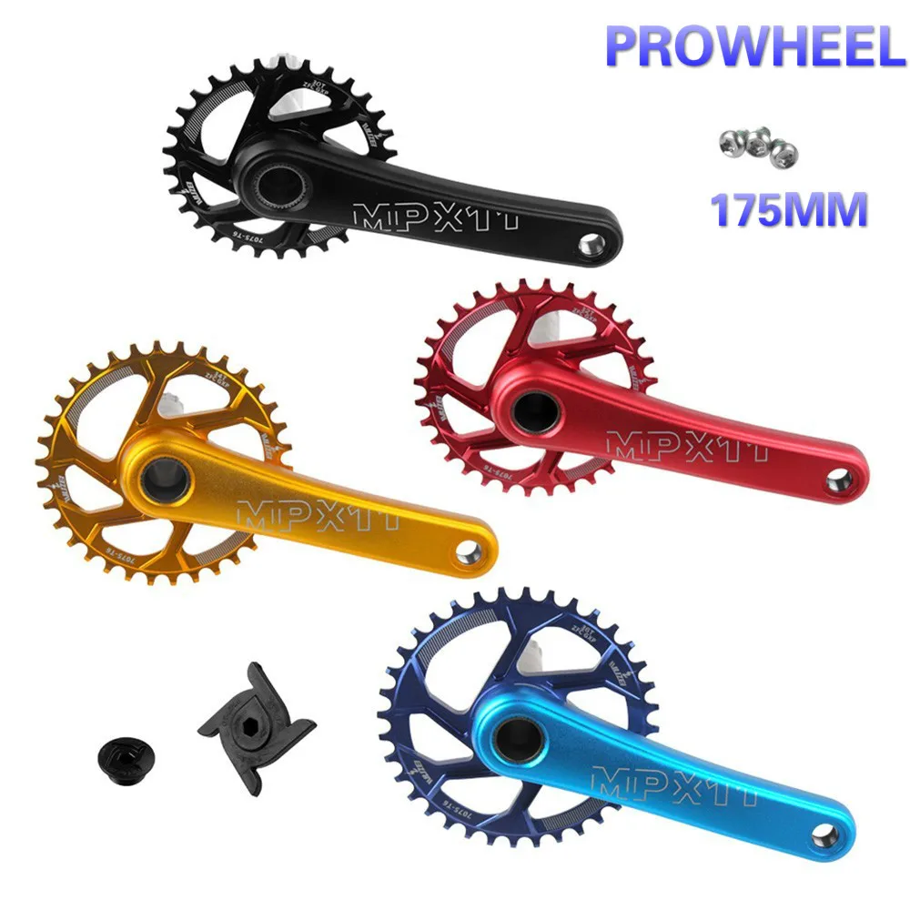 Prowheel 175 мм MTB велосипед для горного велосипеда Mpx11 30/32/34/36/38t звезды шатун для горного велосипеда для Sram Gxp Xx1 X9 модными принтами Xo X01