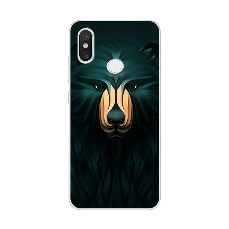 Защитные чехлы на заднюю панель для Xiaomi Redmi Note 7 чехол с силиконовым рисунком