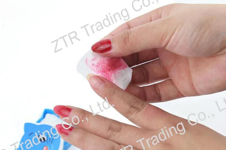 Ароматизированное средство для снятия лака ногтей макияжа Хлопковое полотенце с