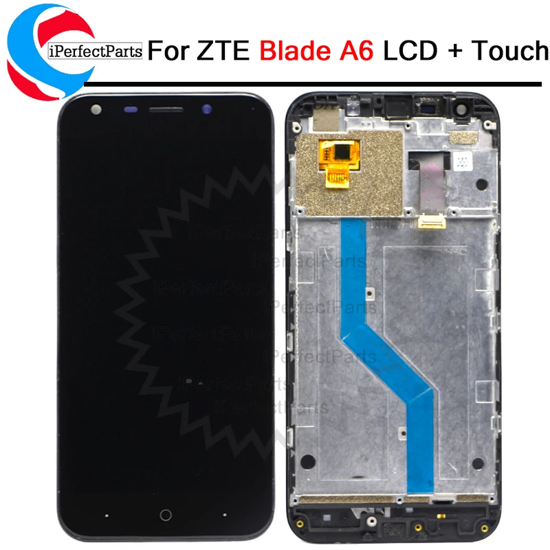 ЖК дисплей 5 2 ''для ZTE Blade A6 A0620 A0621 A0622 сенсорный экран с рамкой и дигитайзером в