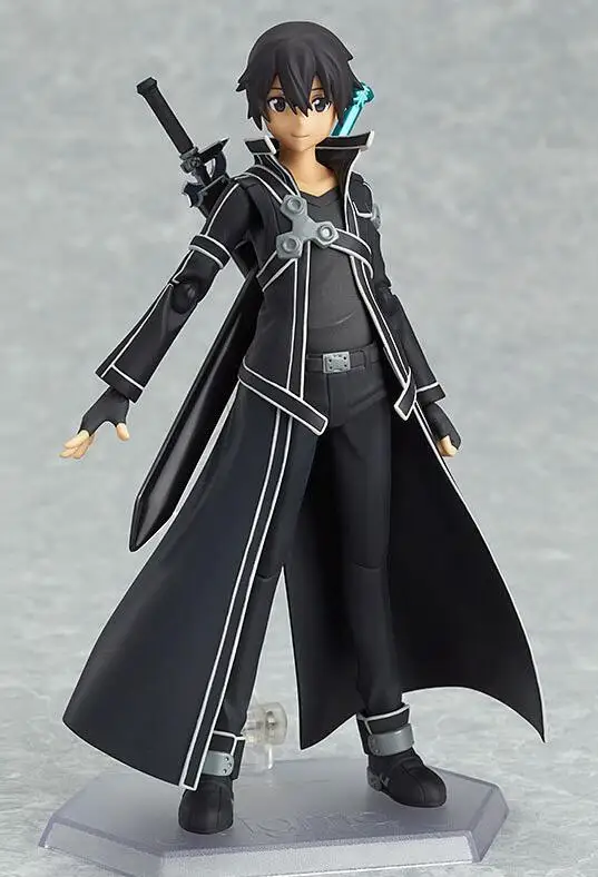 174 no box Figma Аниме Sword Art Online 15 см Ausna kirigaya kazuto штучная фигурка игрушки - Цвет: 174 no box