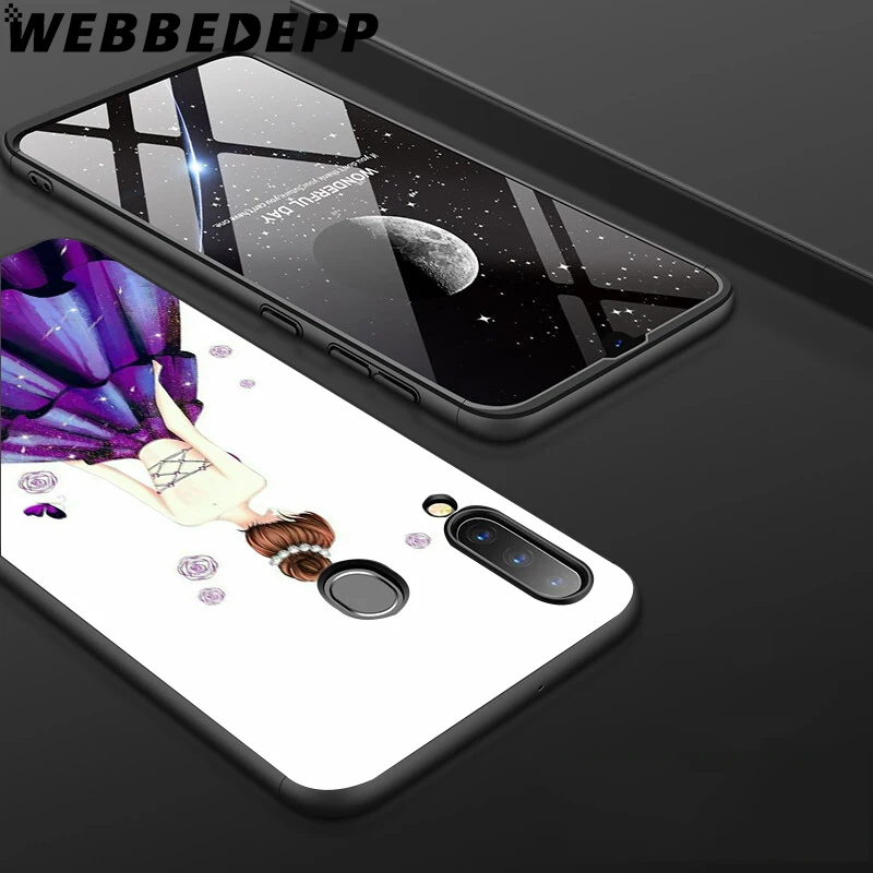 WEBBEDEPP Wedding Dress Girl Soft Case for Samsung Galaxy A3 A5 A6 Plus A7 A8 A9 J6 Cover | Мобильные телефоны и