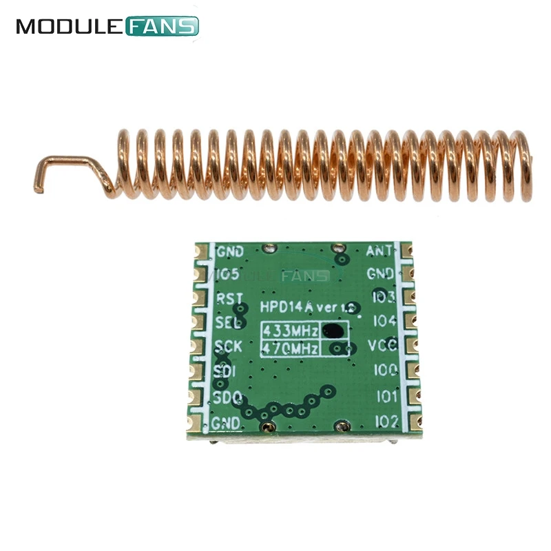 Беспроводной радиочастотный модуль дальнего действия SX1278 SPI 433 МГц датчика