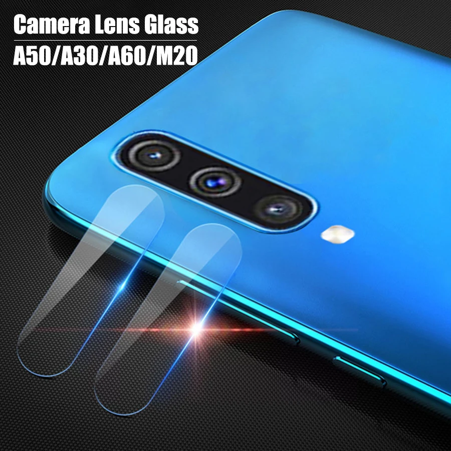Закаленное стекло 2.5D для задней камеры Samsung Galaxy A50 A30 A70 A10 A20 A60 M10 M20 M30|Защитные