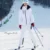 Зимний лыжный костюм для мужчин и женщин, Высококачественная лыжная куртка + штаны, теплый, водонепроницаемый, ветрозащитный, для катания на лыжах, сноуборде, женский лыжный костюм s - изображение