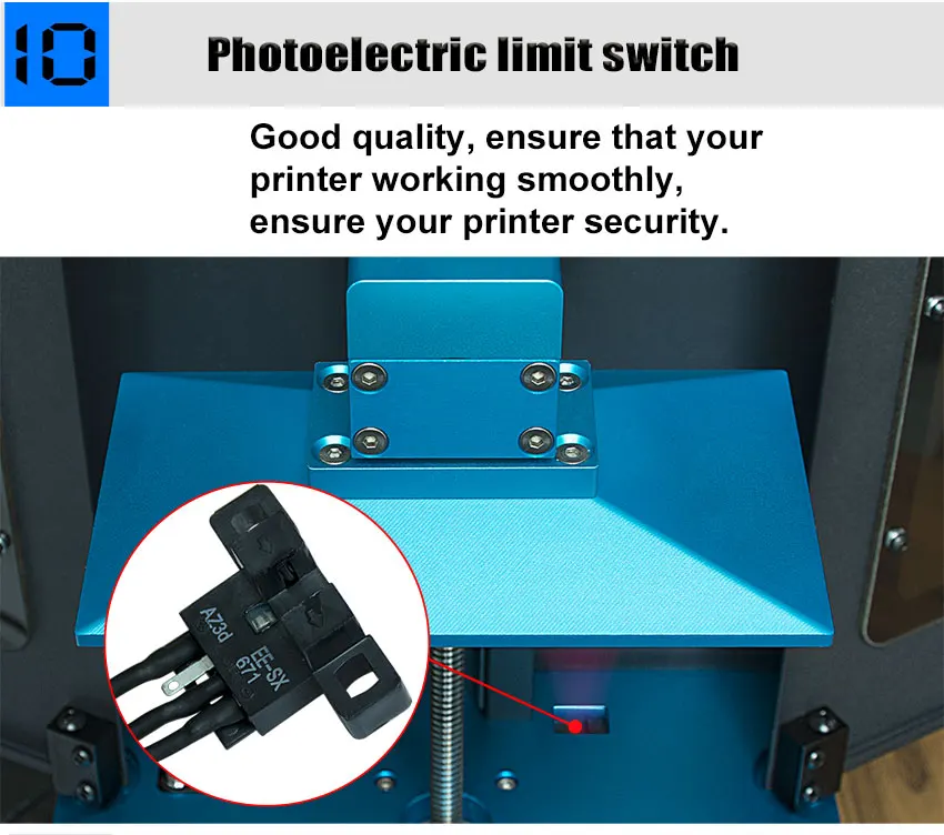 Scheibe 405nm матрица UV Licht Dual Z achse SLA 3d Drucker Photonen verbesserte UV Modul