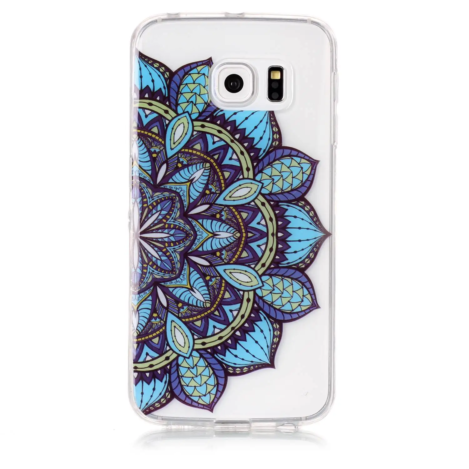 Мягкий ТПУ чехол для Samsung Galaxy S6 S 6 Edge G925 G925F G925J SM-G925F SM-G925J прозрачный силиконовый