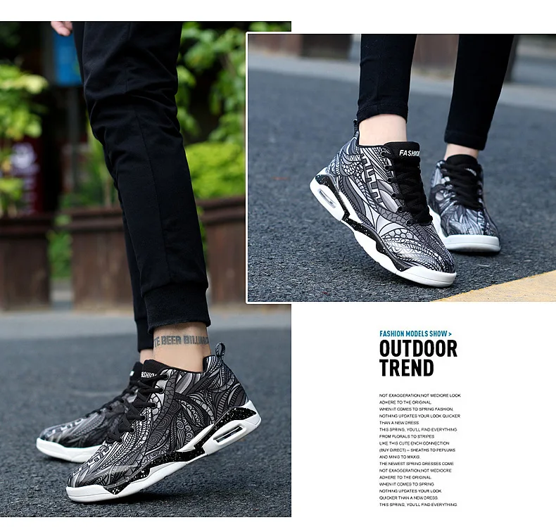 QWEDF Ins Hot Sell Vulcanize Shoes Men Casual Outdoor Damping Sneakers Men Plus Size Male Footwear Vulcanize Shoes X7-25