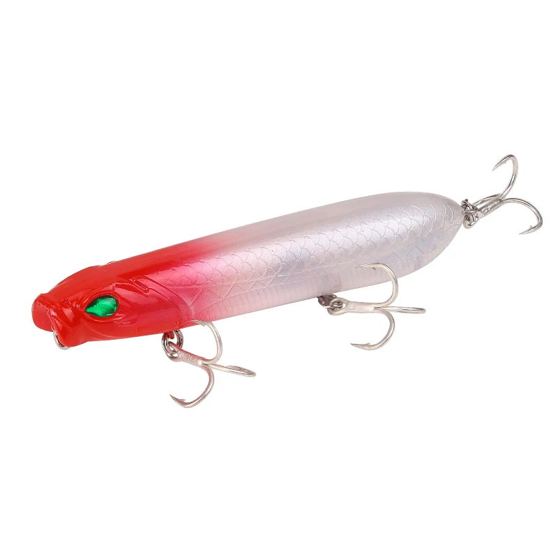 HAODIAOZHE 1Pcs Popper Bait Fishing Lure Crankbait Artificial Baits Sinking Wobblers Fish Lures With 6# Hooks Pesca YU411 | Спорт и