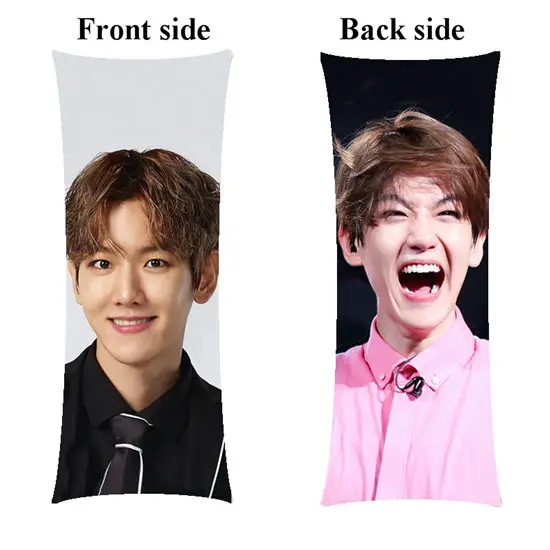 picture BaekHyun бойфренда длинная подушка крышка exo тела подушку Чехол настроить подарки для девочек - Цвет: picture