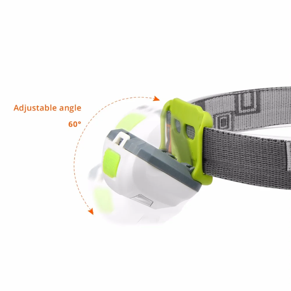 Головной Светодиодный фонарь с питанием от AAA CREE Q5 4 модели светодиодный головной