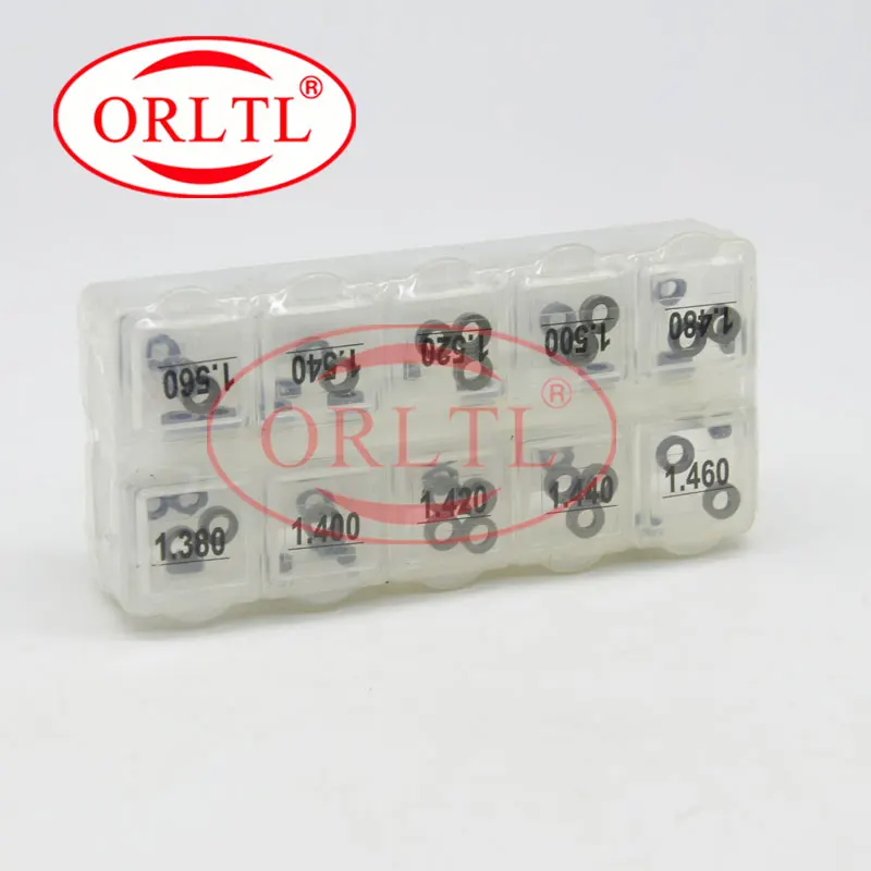 

ORLTL B48(Size 1.38mm-1.56mm ) New Fuel Injection Washer ,And Common Rail Injector Adjustment Shims 50 Pieces / Box