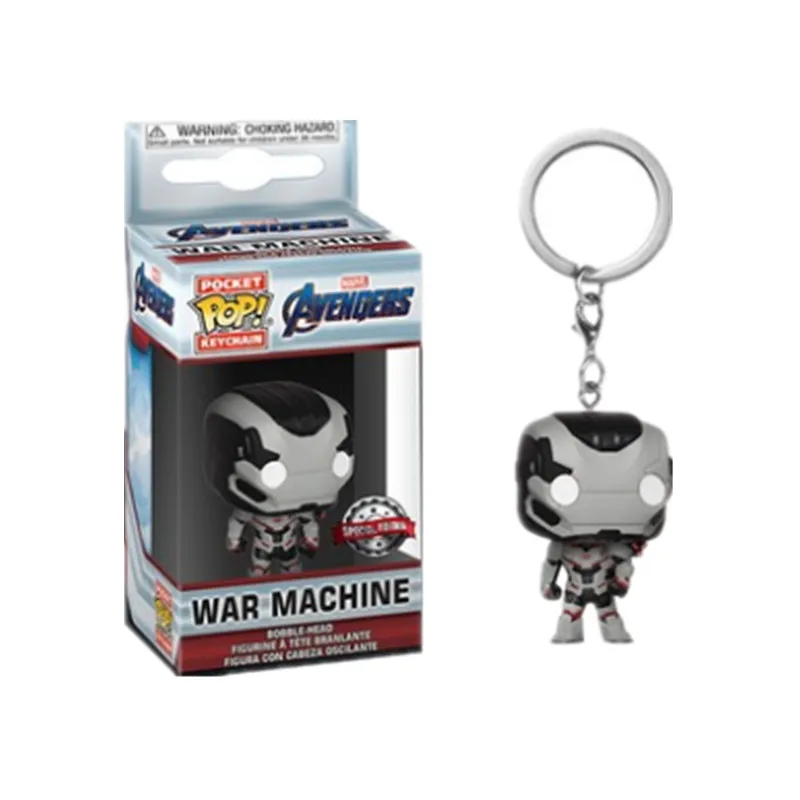 Funko Pop Avengers4 Карманный Брелок для ключей фигурка Капитан Америка Тор танос кольца