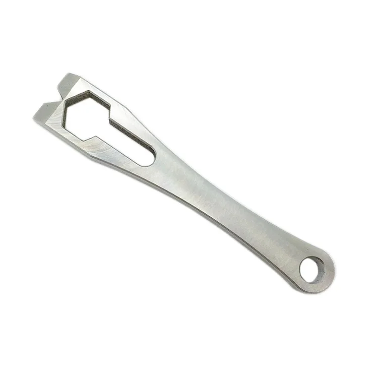 1 Pcs Titaner Титан мини лом рычаг бар карман брелок мульти-инструментов - Цвет: 1 Pcs