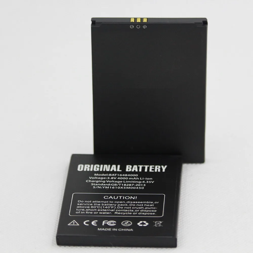 ISUNOO 5 шт./лот 4000 мач BAT16484000 сменный аккумулятор для DOOGEE X5 MAX X5MAX Pro мобильный телефон