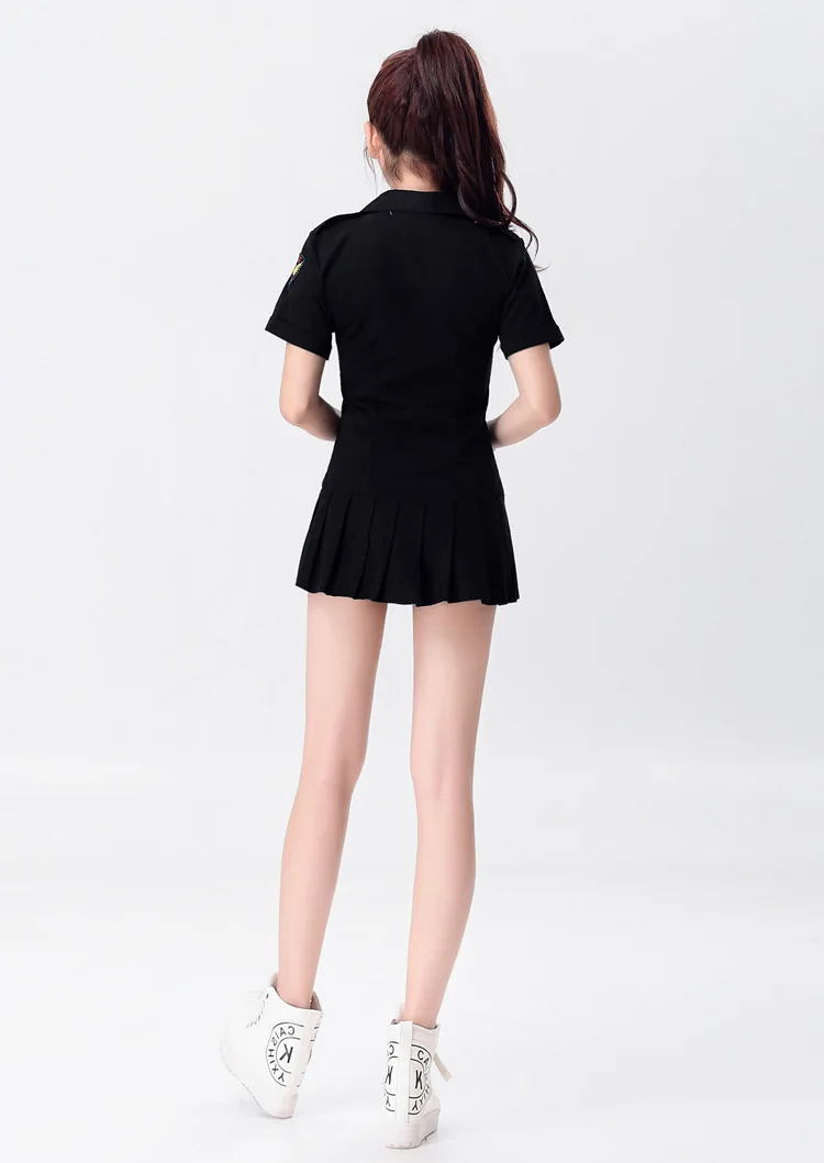 Сексуальный женский полицейский костюм офицер игровая униформа для Хэллоуина